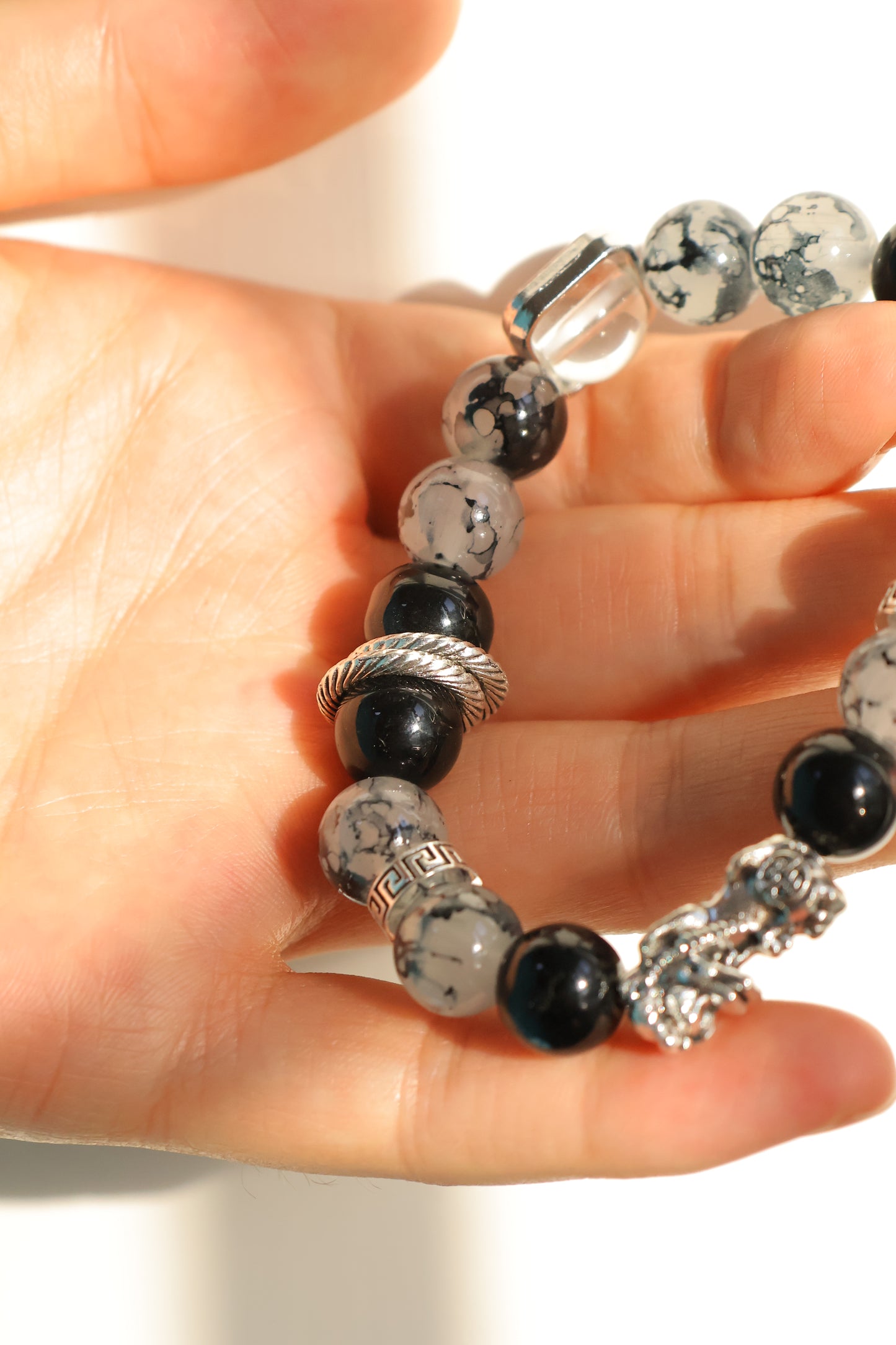 Feng Shui Ink Wash Pi Xiu Wealth Bracelet