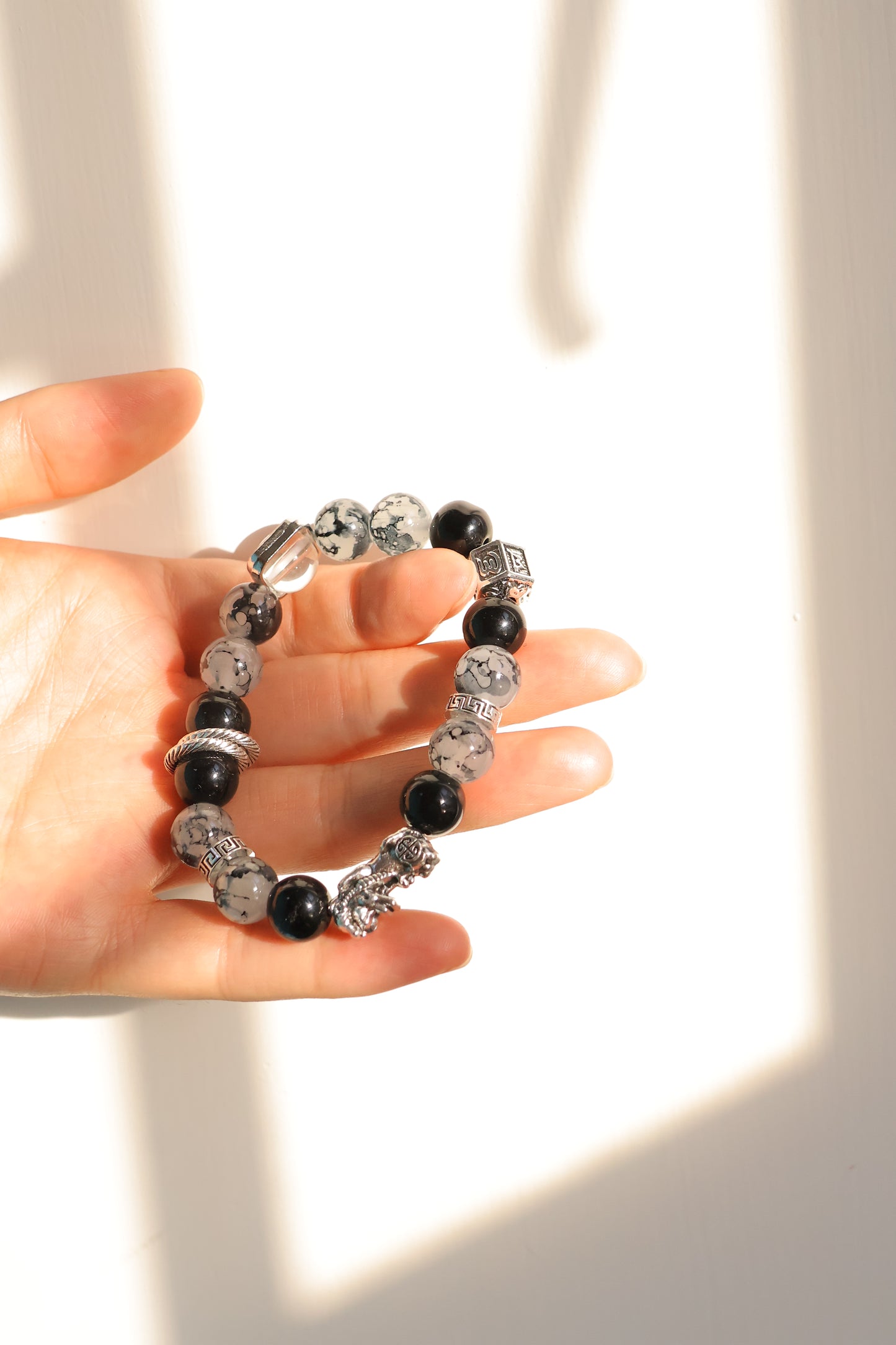 Feng Shui Ink Wash Pi Xiu Wealth Bracelet