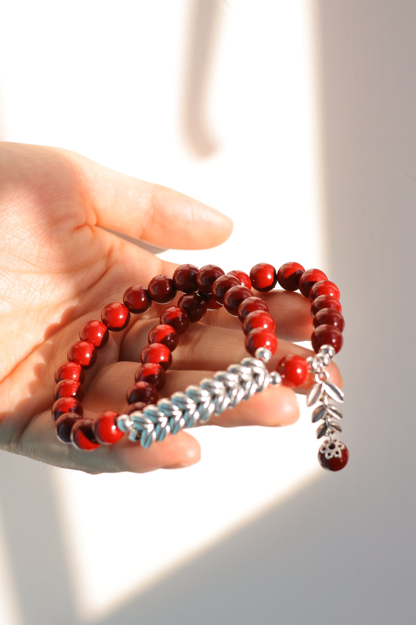 Double Wheat Ear Safety Talisman Bracelet