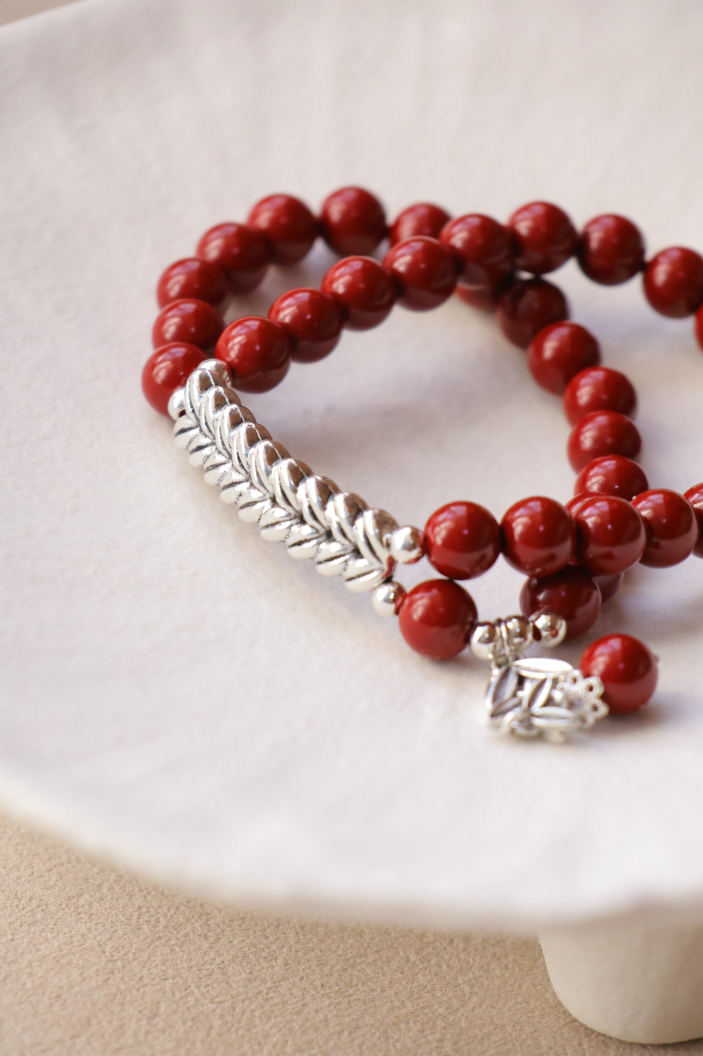 Double Wheat Ear Safety Talisman Bracelet