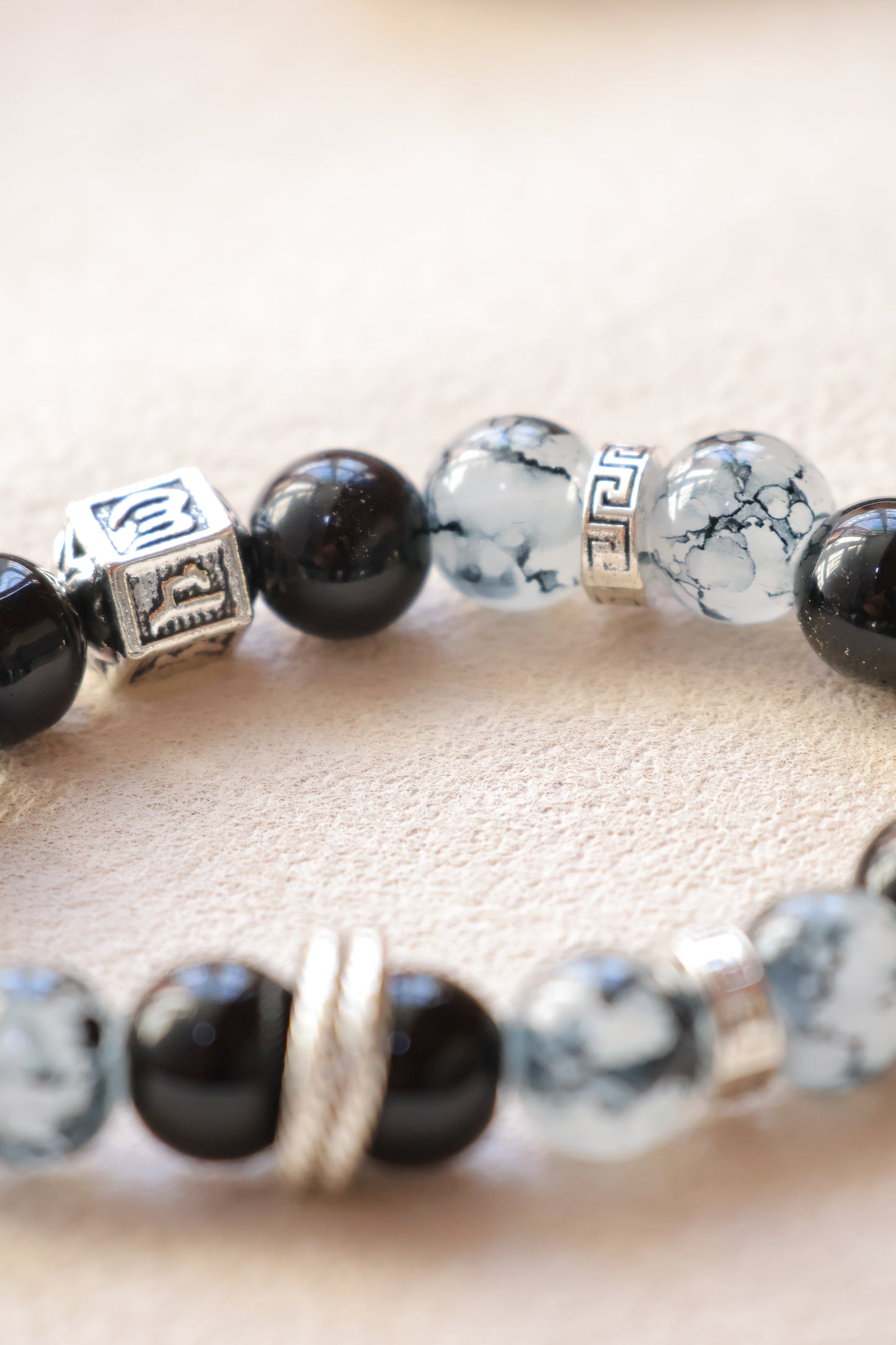 Feng Shui Ink Wash Pi Xiu Wealth Bracelet
